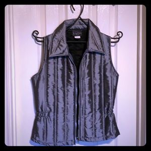 Polyester Gunmetal Vest